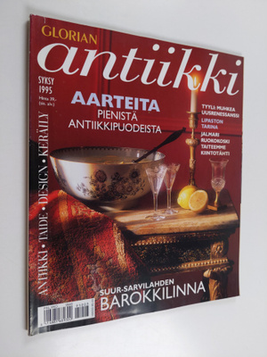 Glorian antiikki 8, syksy 1995