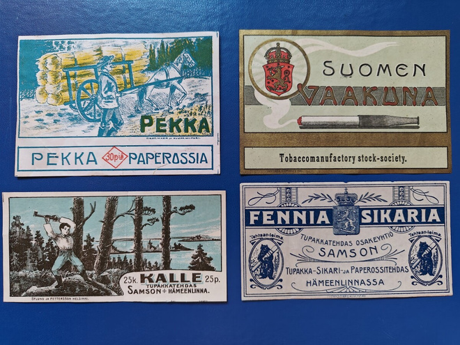 TUPAKKA ETIKETTEJÄ 2 €/kpl