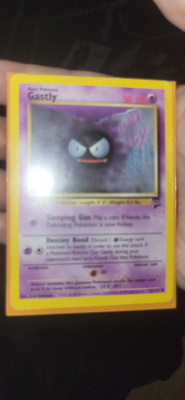 Gastly #75 Base Set 2 (BS2) card