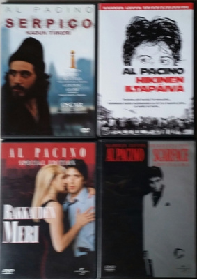AL PACINO 4 KPL -DVD