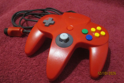 Nintendo 64  original Red Ohjain