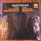 J. S. Bach, Beethoven, David Oistrach Violin lp - pikkukuva 1
