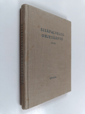 Sisäpalvelusohjesääntö : (S. O.)
