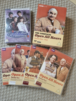 Open all hours and A fine romance DVD