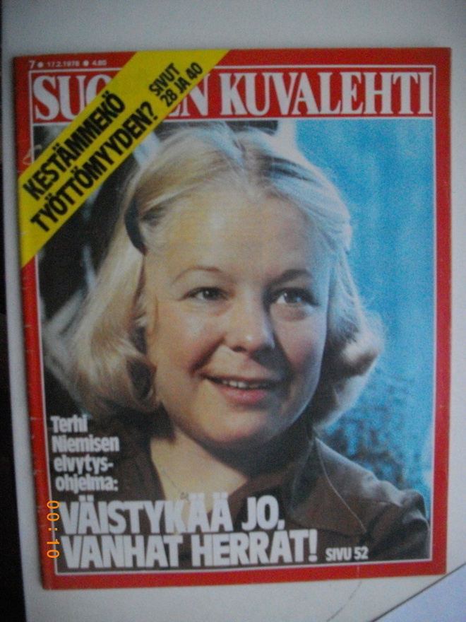 Suomen Kuvalehti Nro 7/1978 (19.3)