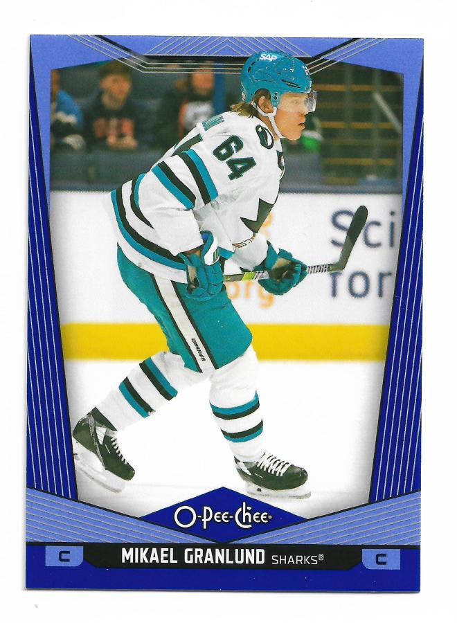 2024-25 O-Pee-Chee Blue #67 Mikael Granlund