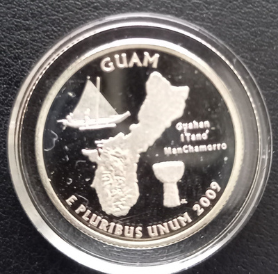 USA quarter Guam 2009
