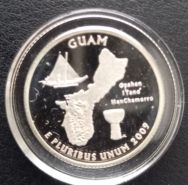 USA quarter Guam 2009