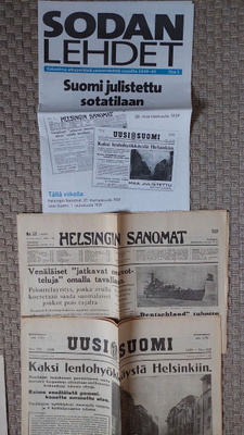 Sodan lehdet # 1 - Suomi julistettu sotatilaan
