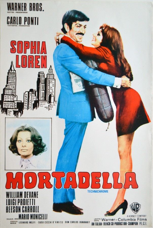 Elokuvajuliste: Mortadella (Sophia Loren)
