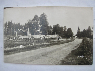 VANHA Postikortti Virolahti Harju 1920-l