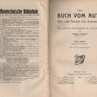 Lehmbeck,T: Das Buch vom Auto, Schmidt 1910 Berlin, sid., K3 - pikkukuva 2