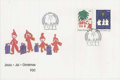 1993 joulu FDC