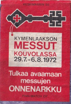 Kouvola, Kymenlaakson Messut  1972 . s55