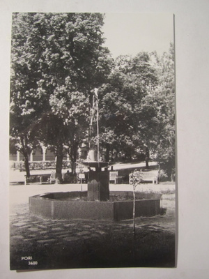 VANHA Postikortti Pori 1950-l Alkup.Mallikappale
