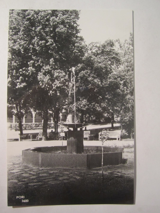 VANHA Postikortti Pori 1950-l Alkup.Mallikappale
