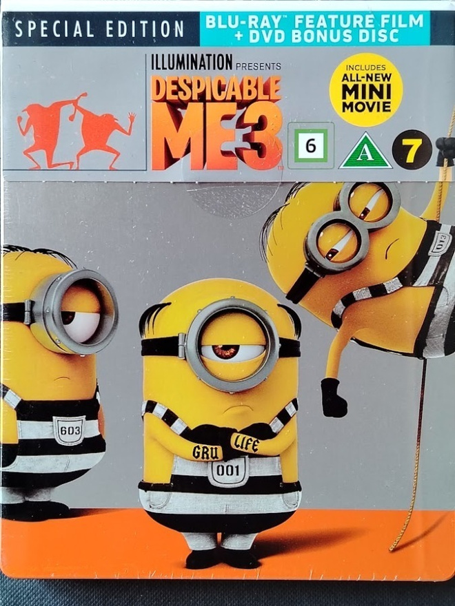 Despicable me 3 - Itse ilkimys 3 [steelbook]