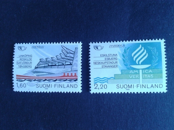 1986 pohjola(ystävyyskaupungit) pari**