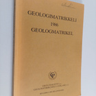 Geologimatrikkeli = Geologmatrikel : 1986 - pikkukuva 1