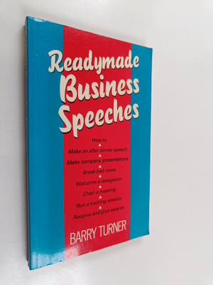 Barry Turner : Readymade business speeches