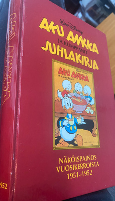 Aku Ankka Näköispainos 1951-1952 KUIN UUSI!