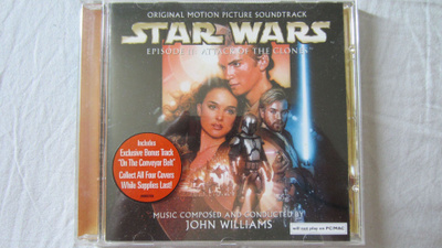 STAR WARS II – Attack Of The Clones Soundtrack OST (CD)