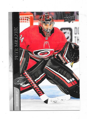 2020-21 Upper Deck #33 Petr Mrazek Carolina Hurricanes MV