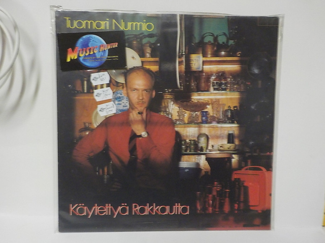 TUOMARI NURMIO - KÄYTETTYÄ RAKKAUTTA M-/M-  LP