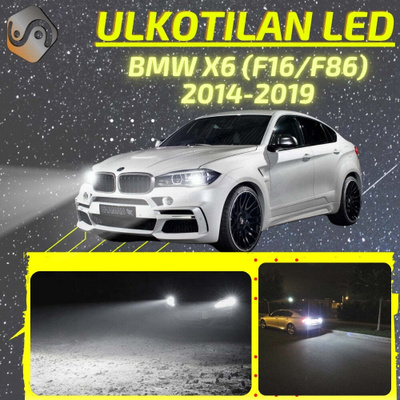 X6 (F16/F86) 2014-2019 Ulkoiset LED -valot
