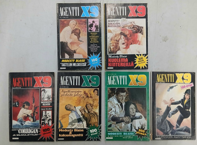 Agentti X 9, Modesty; 1986/ 87 6 kpl