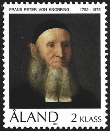 Åland 1992 Frans Peter von Knorring  2. lk ** LaPe 056