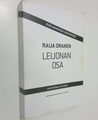 Raija Oranen : Leijonan osa