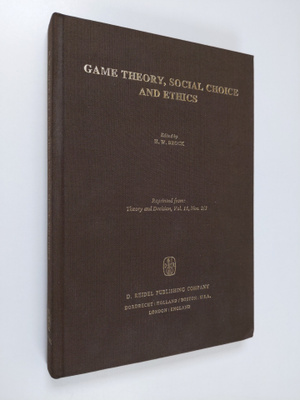 H. W. Brock : Game theory, social choice and ethics - rep...