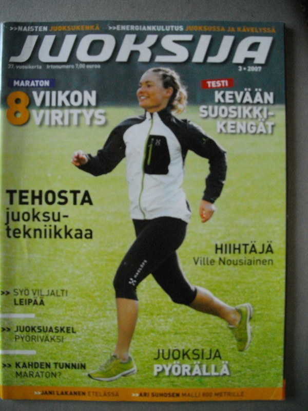 Juoksija lehti Nro 3/2007 (12.6)
