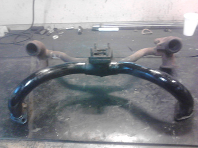 Citroen 2CV6 - Hyväkuntoinen imu- / pakosarja.