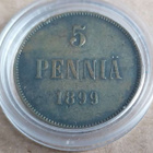 5 penniä 1899 - pikkukuva 1