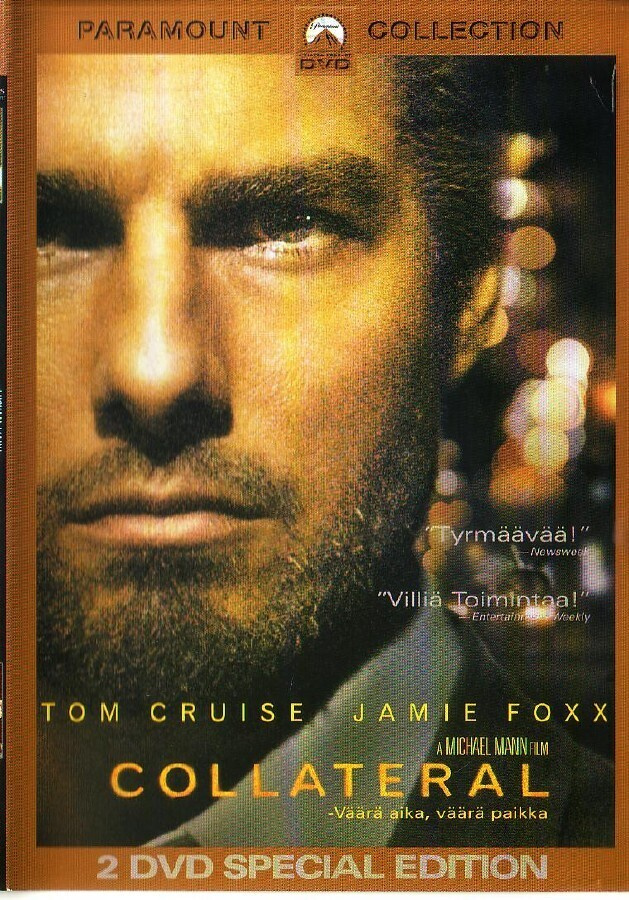 dvd, Collateral - väärä aika, väärä paikka (Cruise, Foxx) 2d