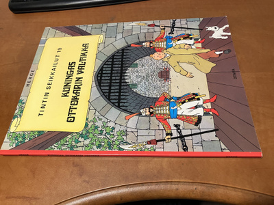TINTIN SEIKKAILUT 19 KUNINGAS OTTOKARIN VALTIKKA HYVÄ