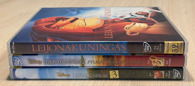 Walt Disney: Leijonakuningas Trilogia (1994-2002) 3DVD