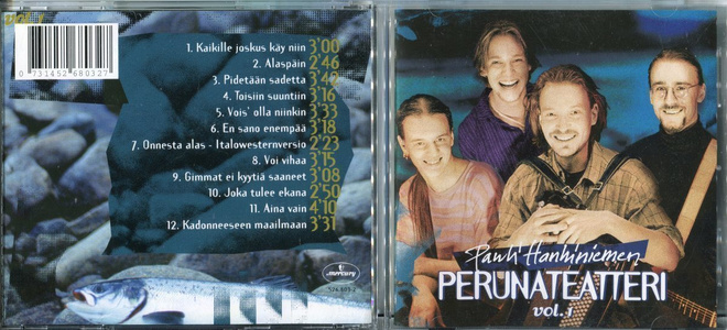 PAULI HANHINIEMEN PERUNATEATTERI . CD-LEVY . VOL. 1