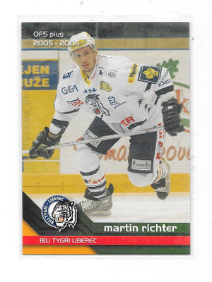 2005-06 OFS #18 Martin Richter Liberec ex Saipa