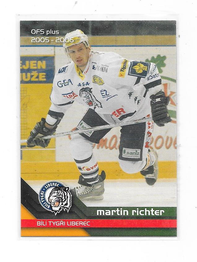 2005-06 OFS #18 Martin Richter Liberec ex Saipa