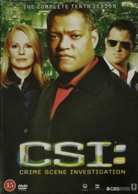 CSI (Las Vegas) Kausi 10 (6 disc) DVD boxi