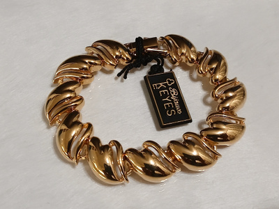 21k kullattu Kanadalainen sydän rannekoru Gold plated