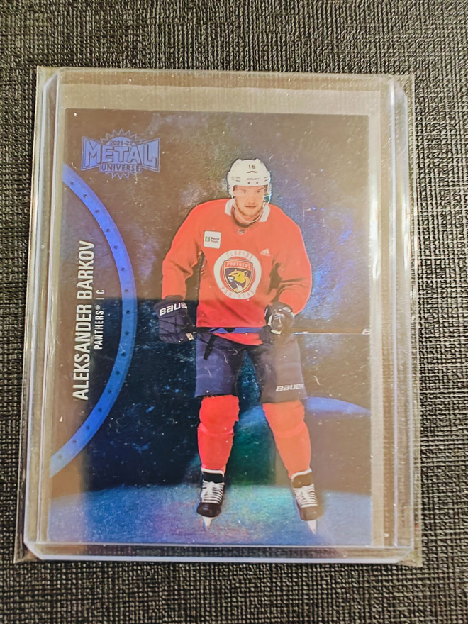 Aleksander Barkov - 21-22 Metal Universe Blue Spectrum