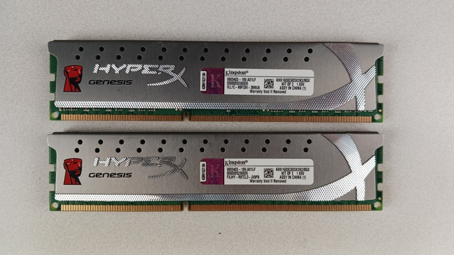 8GB 2x4GB kit DDR3 1600Mhz