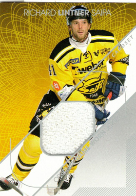 2011-12 Cardset  RICHARD LINTNER SaiPa Jersey