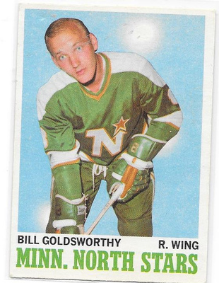 1970-71 OPC #46 Bill Goldsworthy Minnesota North Stars
