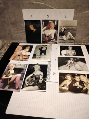 Marilyn Monroe postikortit