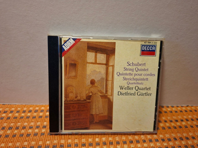 Schubert:String Quintet-Weller Quartet & D.Gurtler CD